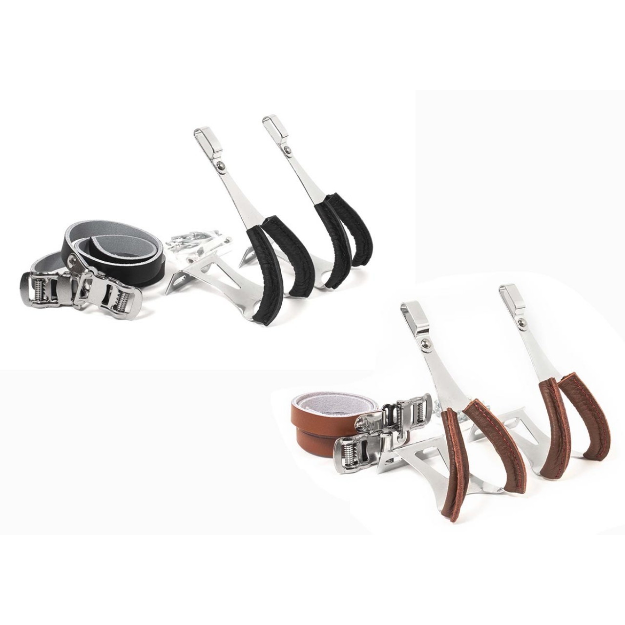 Leather Cycling Shoes For Toe Clips Leather Cycling Shoes For Toe Clips