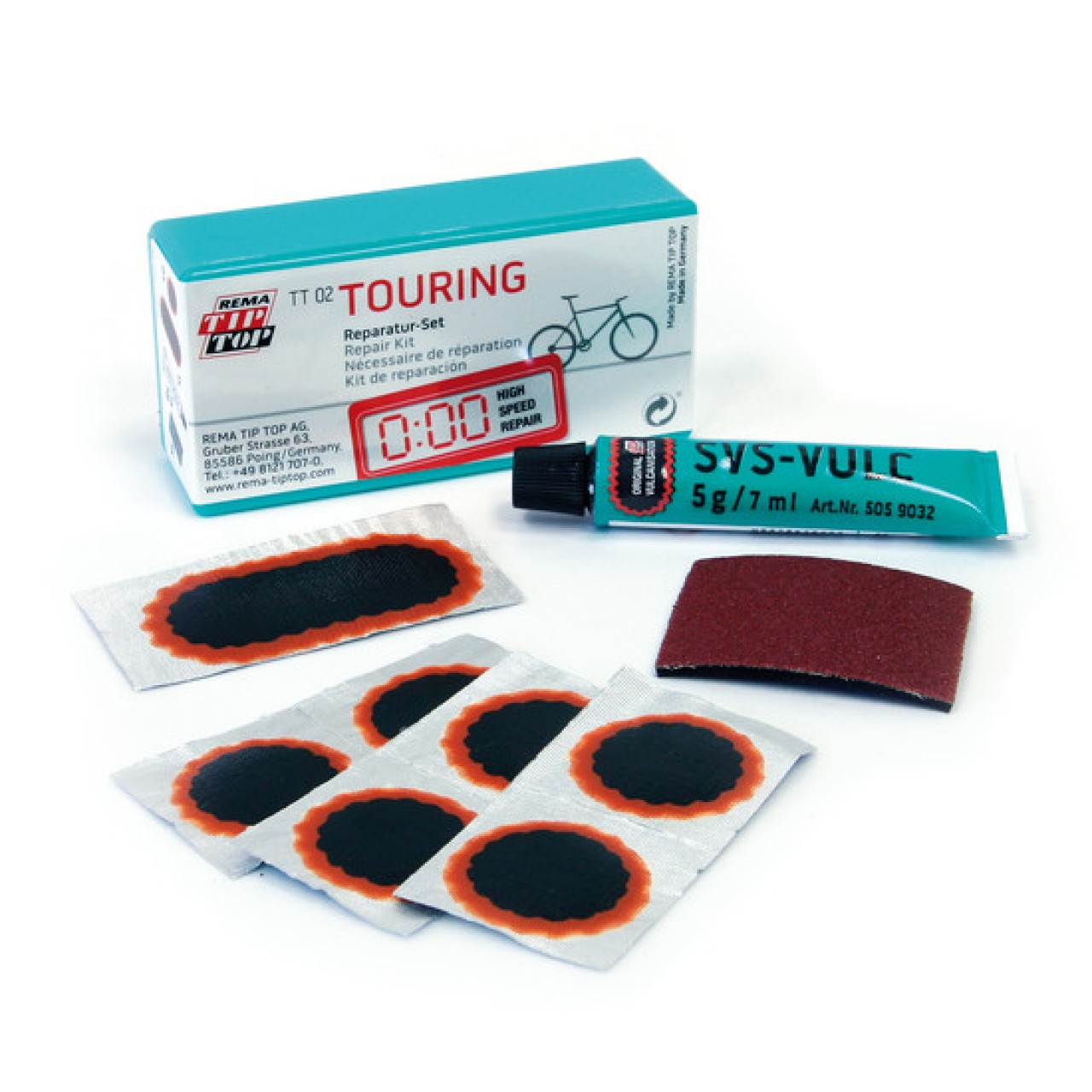Tip Top Flickzeug Reparatur Set TT 02 Touring, 2,50