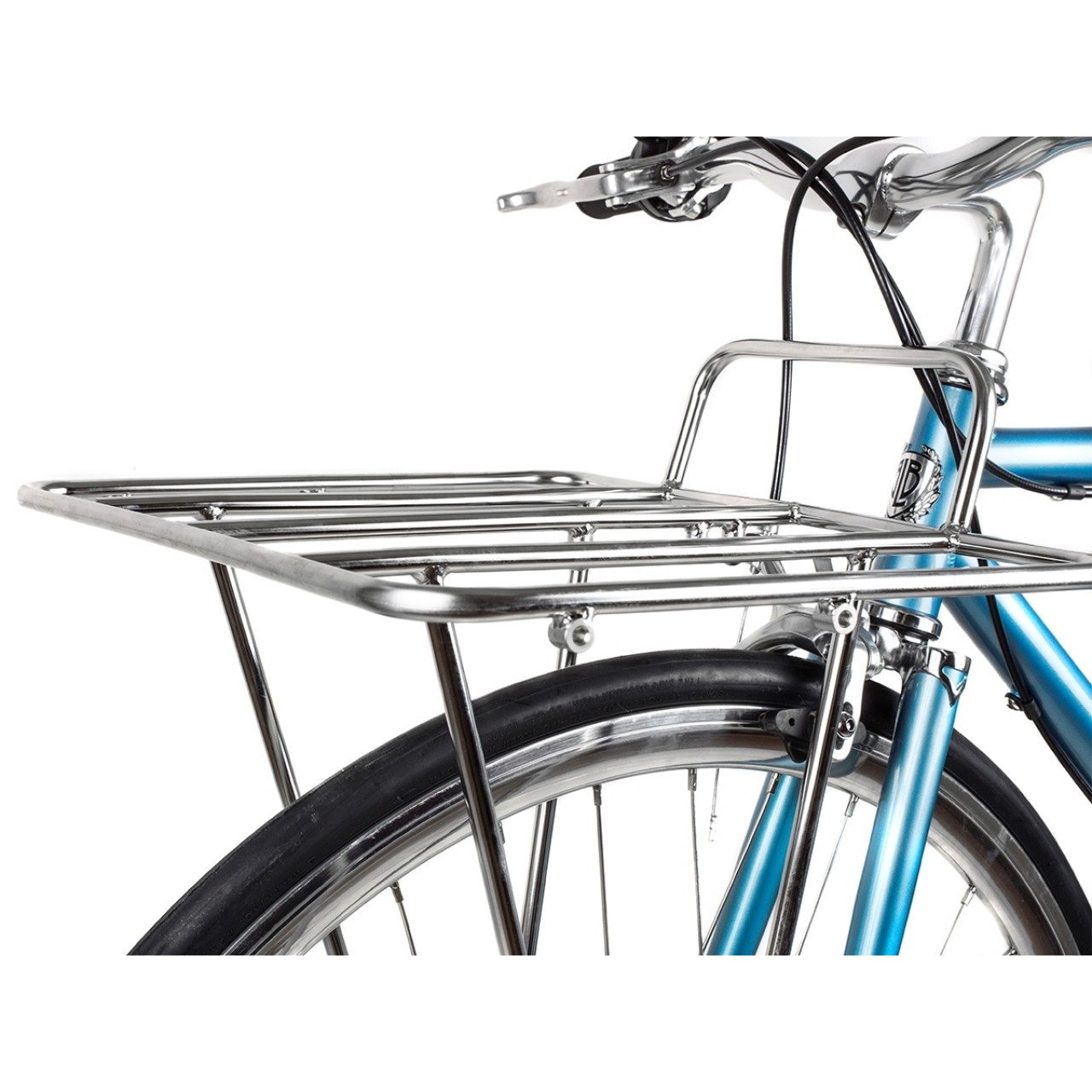 blb frontier edelstahl fahrrad front-gepäckträger