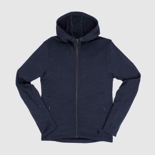 Chrome - Cobra Merino Hoodie - indigo mood