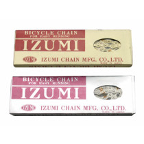 Izumi - Standard Track Chain - 1/8" schwarz (goldene...