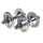 Suzue - Pro Max Track Hubset Front Hub + Rear Hub fixed/fixed - silver