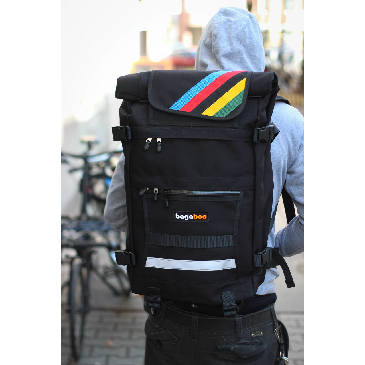 Bagaboo Jumbo Rolltop Goldsprint Edition Backpack, 189,90