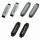 Jagwire - Pro Indexed Inline Zugeinsteller Schaltung - 4 mm schwarz