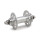 Paul Component - High Flange Track Hub Rear - Fixed/Free silver polished 32 h