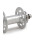 Paul Component - High Flange Track Bahnnabe -  single fixed silber poliert 28 h