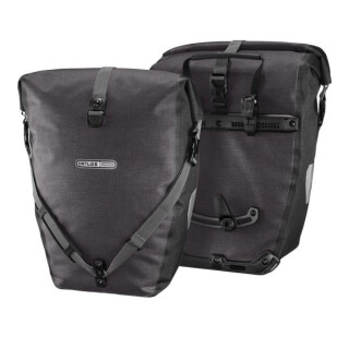 Ortlieb - Back-Roller Plus Hinterradtaschen Quick-Lock 2.1 - 2 x 20 L granite - black