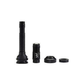 BBB Cycling - BTI-166 CoreCap AL tubeless valve set black - 40 mm