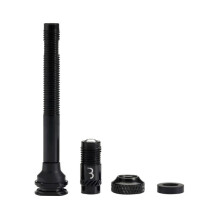 BBB Cycling - BTI-166 CoreCap AL tubeless valve set black - 60 mm