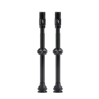 BBB Cycling - BTI-166 CoreCap AL tubeless valve set black - 80 mm