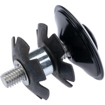 Ergotec - Ahead Star Nut + Top Cap - 1 1/8"
