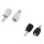 Jagwire - Road Sport Frame Mount Index Barrel Adjusters - M5 white