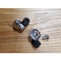 Jagwire - Gegenhalter Zuganschlag für Schaltsockel - silber