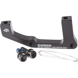Shimano - Adapter Scheibenbremse IS/PM hinten - R203