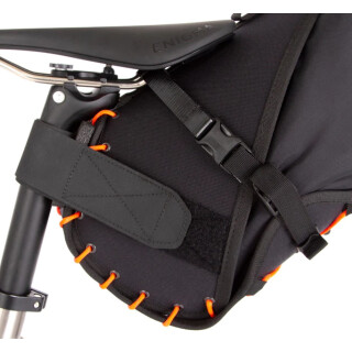 Restrap - Saddle Bag mit Drybag -  Large 14 Liter schwarz/schwarz