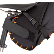 Restrap - Saddle Bag Holster mit Drybag - 14 Liter schwarz/schwarz