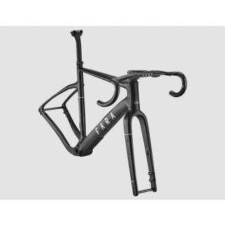 Fara - GR4 Gravel Rahmenset - Translucent Black