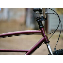 Wilde - Moto Cruiser - 26" MTB-Rahmenset + Lenker - Purple/ Chrome
