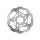 Hope - MTB Floating Disc Bremsscheibe - 6-Loch schwarz 140 mm