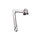 NITTO - Technomic NTC-150 1" Schaftvorbau  Silber- 25,4 mm