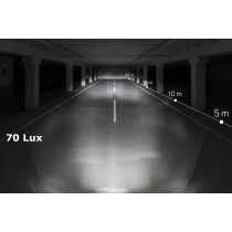 Busch & Müller - Lumotec IQ-XS Dynamo Scheinwerfer - 80 Lux silber