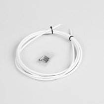 BLB - Bremzughülle - 2,5 m silber (geflochten)