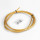 BLB - Bremzughülle - 2,5 m gold (geflochten)