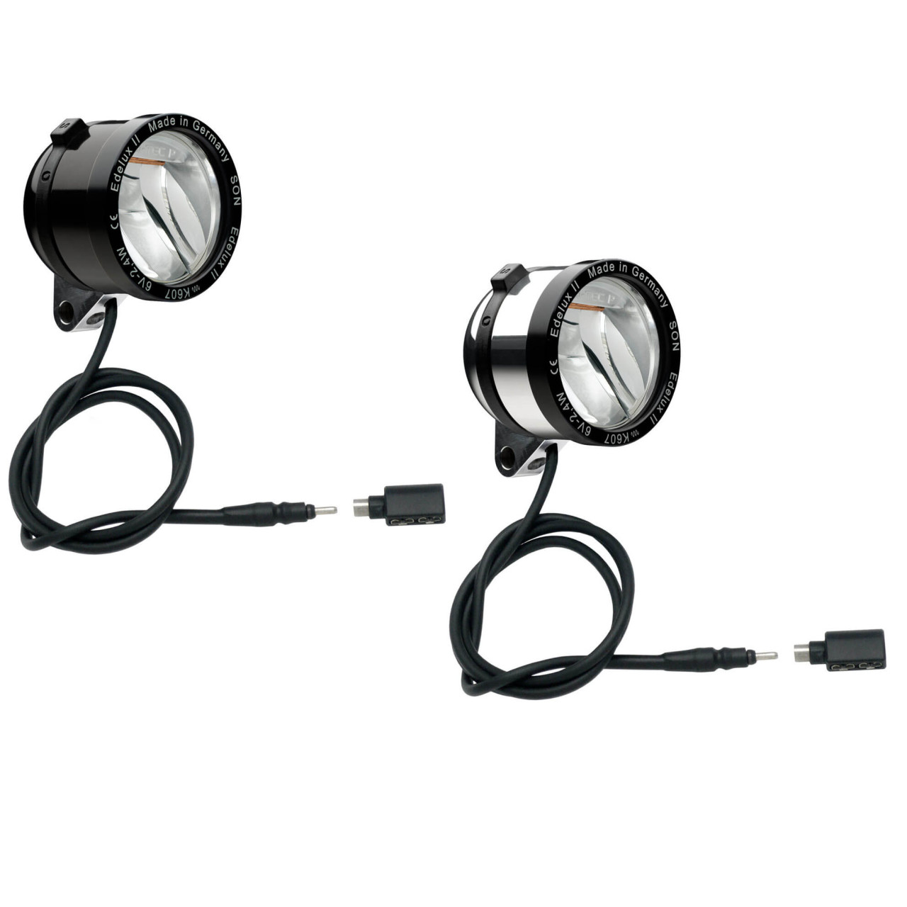SON - Edelux II Headlight with Coaxial Connector and Coax-Adapter, 188,90 €