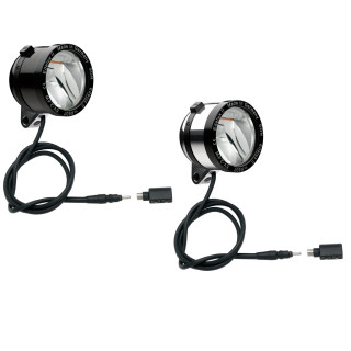 SON - LED Scheinwerfer Edelux II mit Koaxstecker u. SON-Koax-Adapter