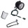SON - Edelux II Headlight with Coaxial Connector and Coax-Adapter black 100 cm (681019)