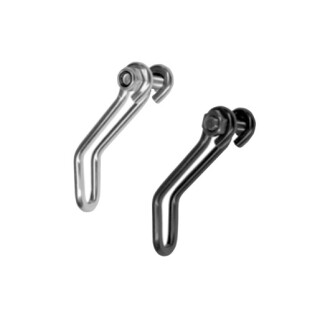 SON - Scheinwerferhalter Edelux - kurz silber (75520)