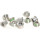 SRAM - chainring bolts 2-speed road - aluminium