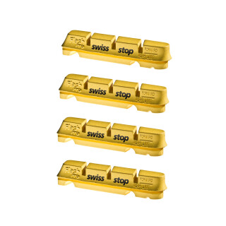 SwissStop - Flash Pro Yellow King Brake Pads for Carbon Rims - Shimano/SRAM