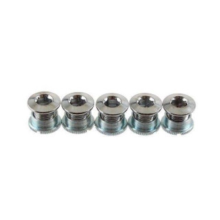 Sugino - Steel Single Chainring Bolts - Silver