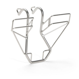 Wholegrain Cycles – Cliff Handlebar Bag Mount – Silver