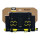 Wholegrain Cycles - Carrie Handlebar Bag System incl. Stuff Sack - black/yellow