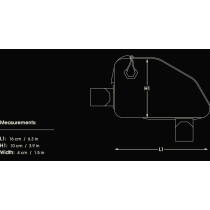 Apidura - Expedition Top Tube Pack - 0,5 L