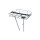 Basil - Portland Front Carrier with Railing // SALE silver
