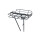 Basil - Portland Front Carrier with Railing // SALE silver