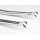 BLB - Flat Crown Gabel - 1" Gewinde chrome