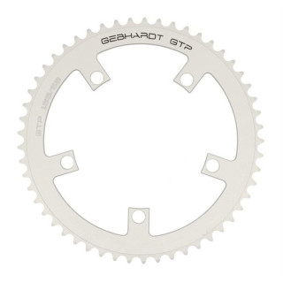 Gebhardt - Classic Track Chainring - 1/8 - 130BCD silver 42 t
