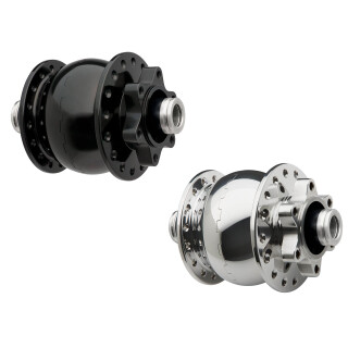 SON - SON 28 12 Nabendynamo Disc für 12 mm Steckachse - 6-Loch schwarz 32h (413210)