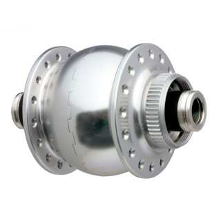 SON - SON 28 12 Disc Dynamo Hub for 12 mm Thru-Axle