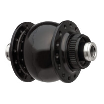 SON - SON 28 12 Nabendynamo Disc für 12 mm Steckachse - Centerlock schwarz 28h (402810)