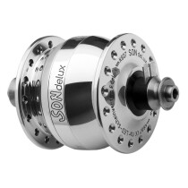 SON - SON delux Dynamo Hub for Quick Release / Rim Brake