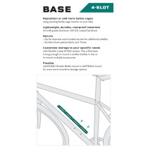 Wolf Tooth - B-RAD 4 Mounting Base Montageplatte