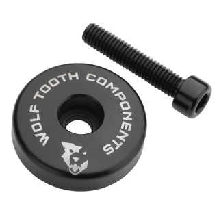 Wolf Tooth - Ultralight Ahead Kappe mit integriertem 5 mm Spacer - 1 1/8"