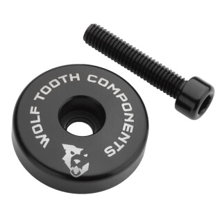 Wolf Tooth - Ultralight Stem Cap with Integrated 5 mm Spacer -  1 1/8"
