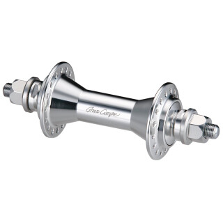 Dia Compe - Gran Compe SF Track Hub - front 32 h - silver