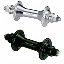 Dia Compe - Gran Compe SF Track Hub - front 32 h - silver